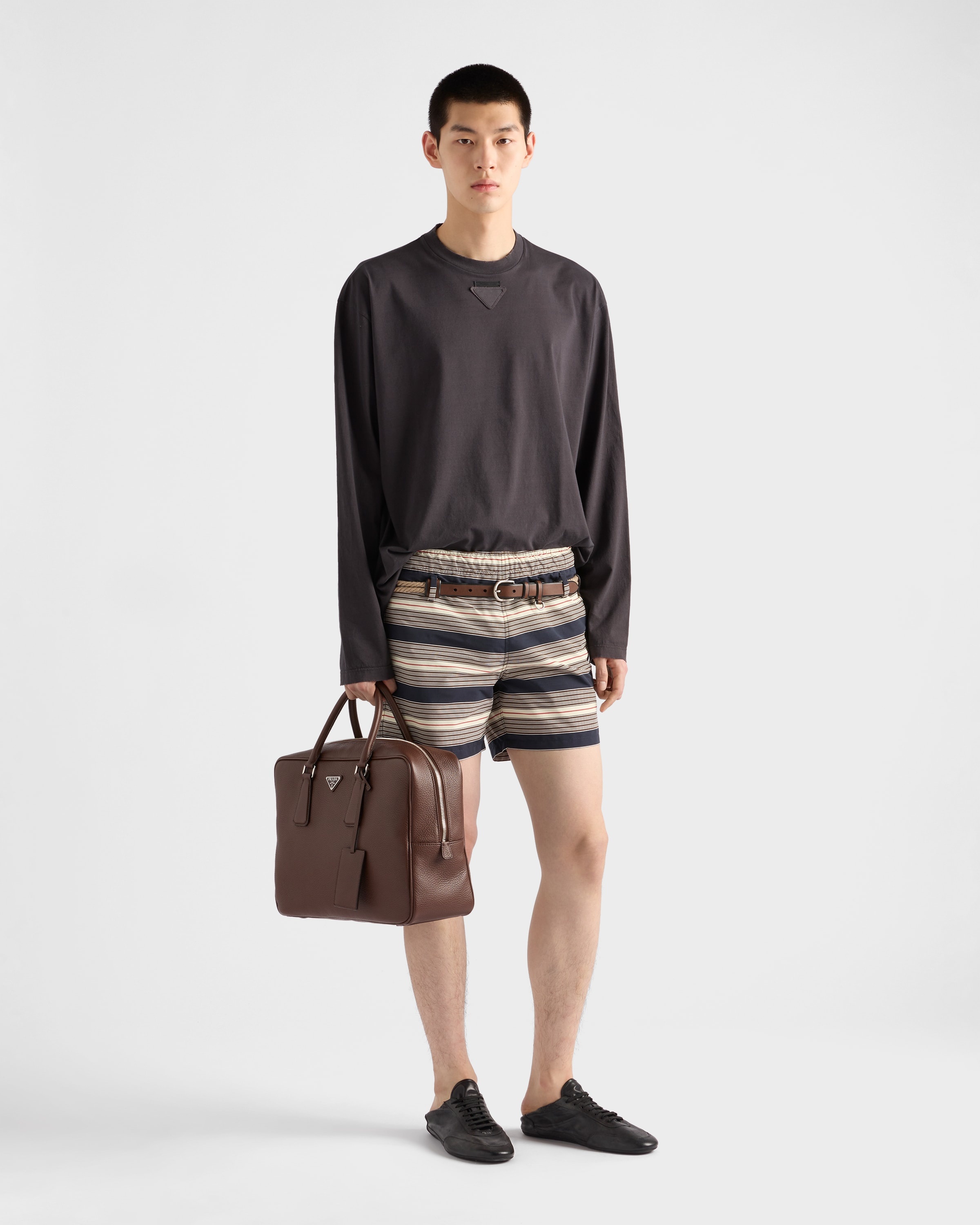 Technical fabric swim trunks - 2