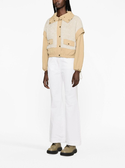 ULLA JOHNSON Aidan panelled jacket outlook