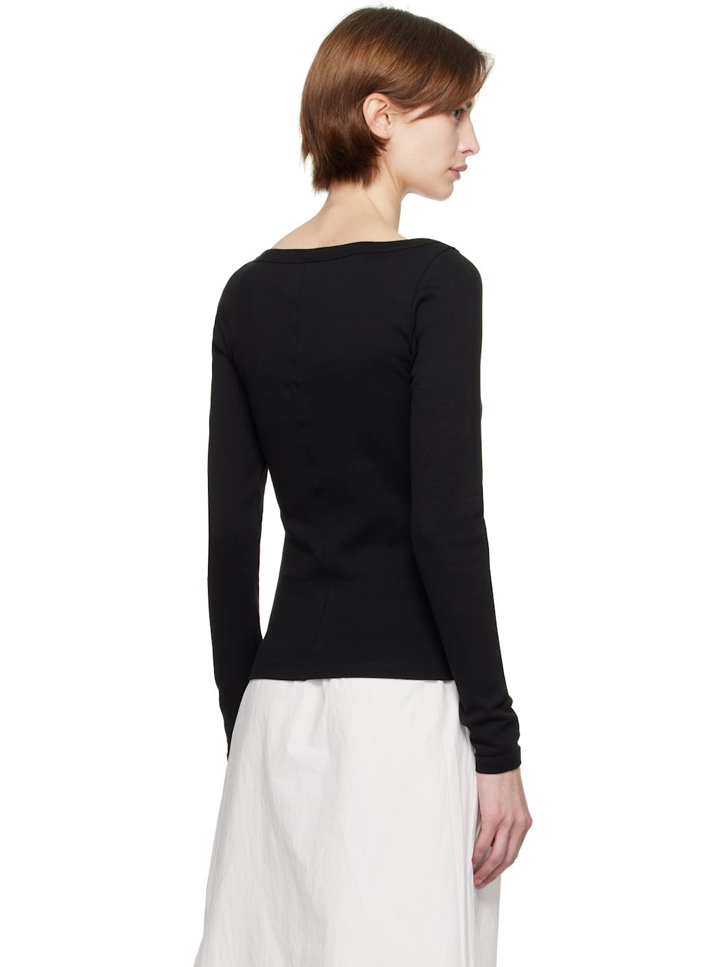 Black Steffi Longsleeve T-shirt - 3