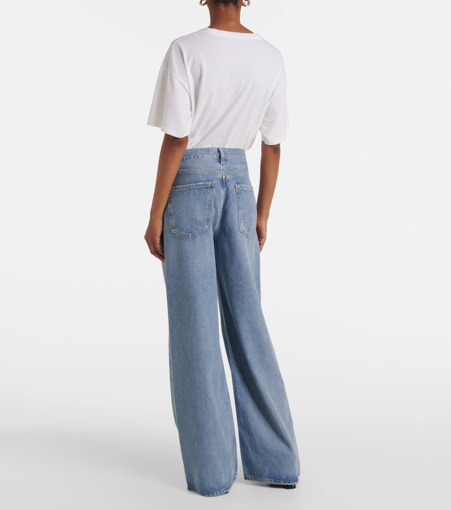 Paloma mid-rise wide-leg jeans - 3