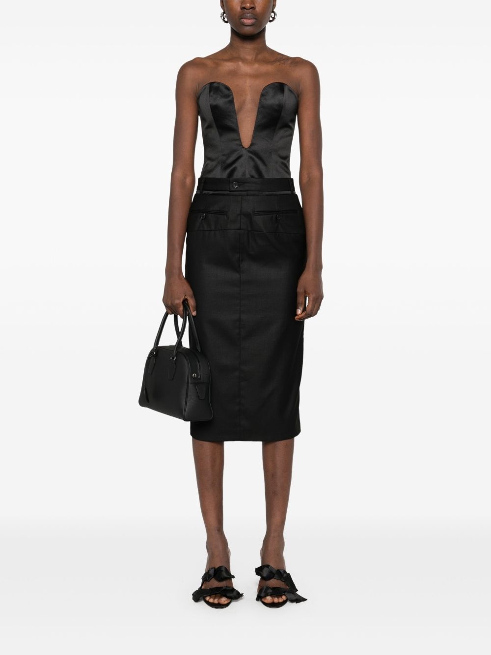 X Gieves & Hawkes Onassis corset top - 2