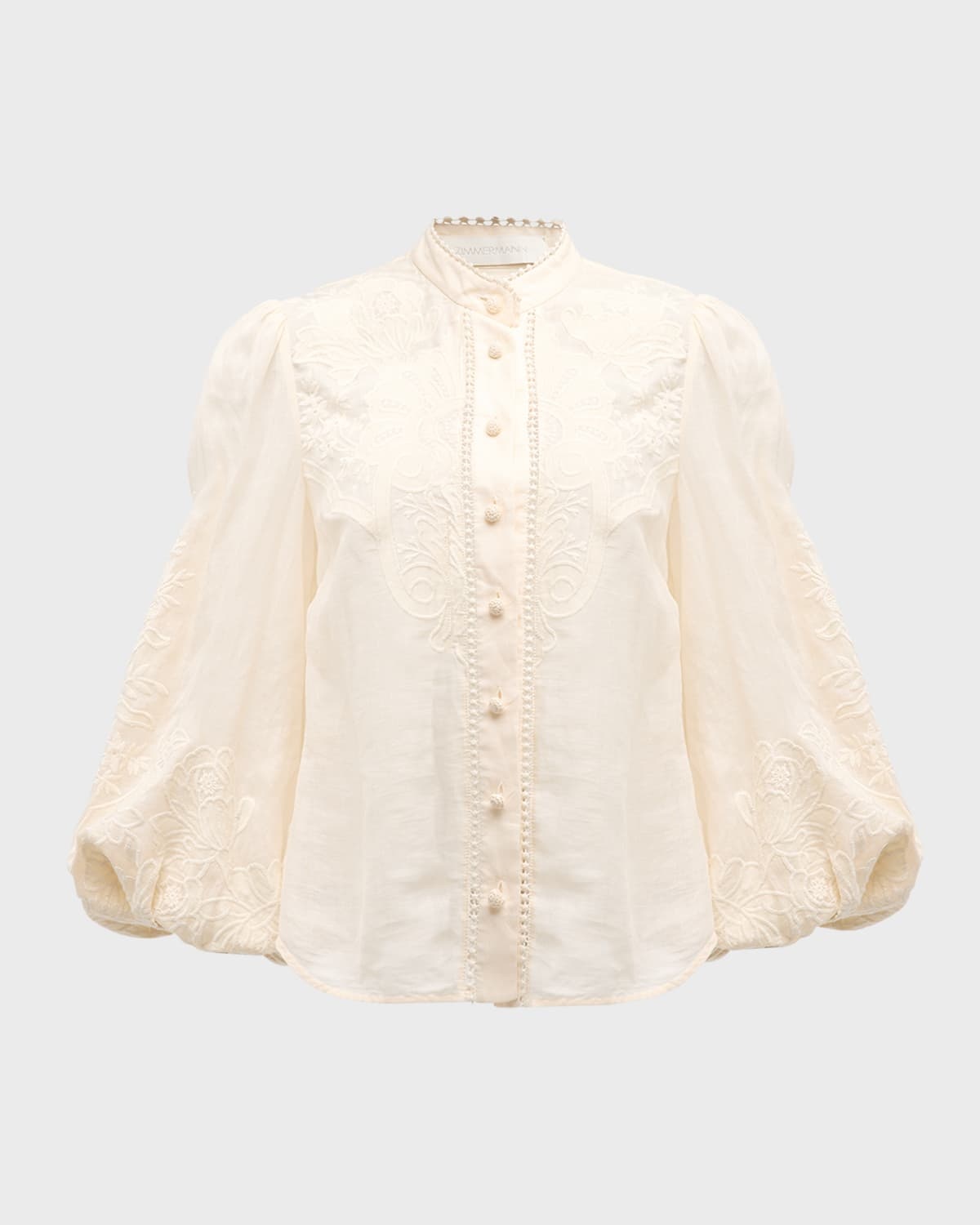 Ottie Embroidered Blouse - 1