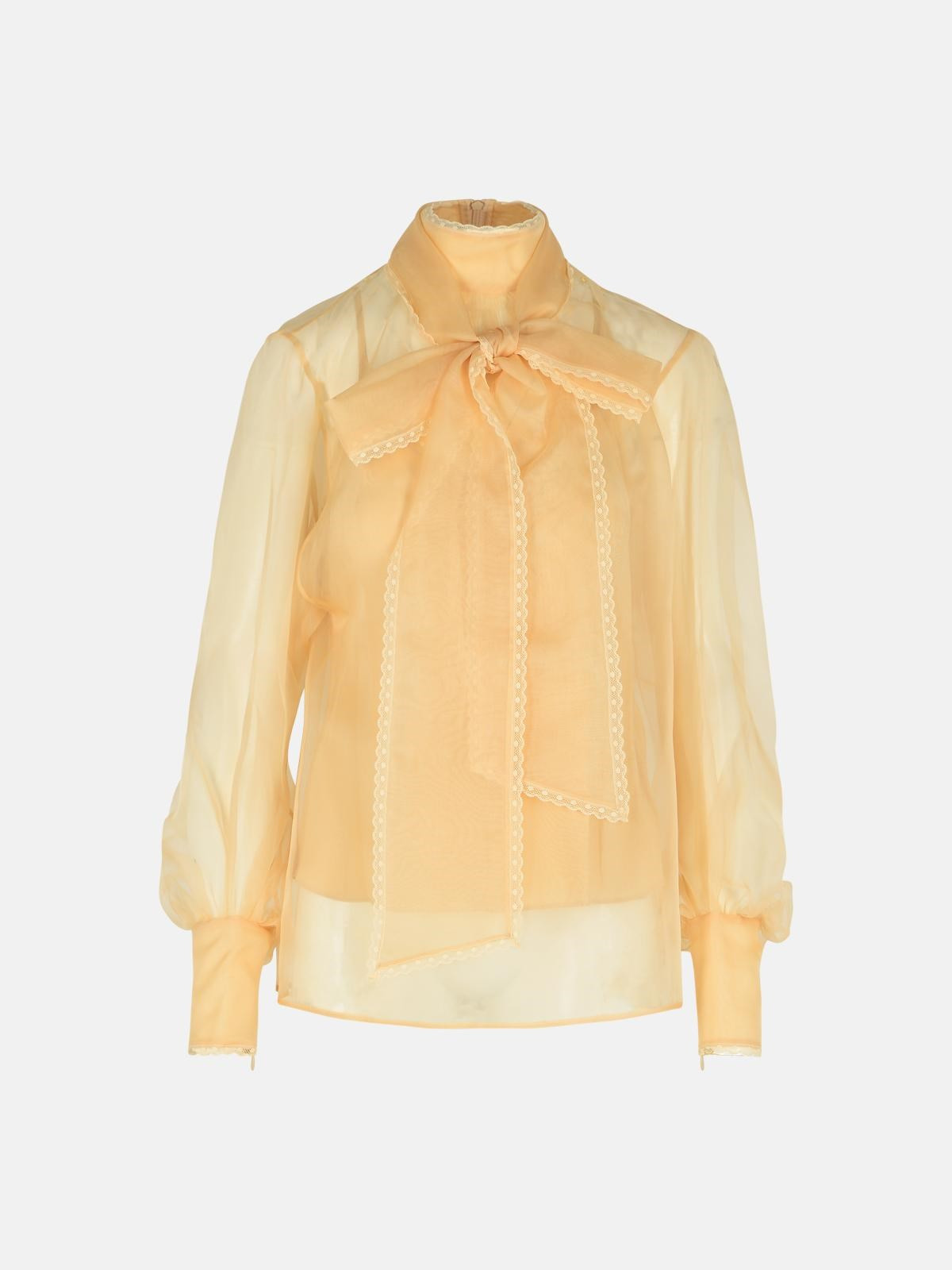 'MEMENTO' BLOUSE IN 'SEPIA' ORGANZA - 1