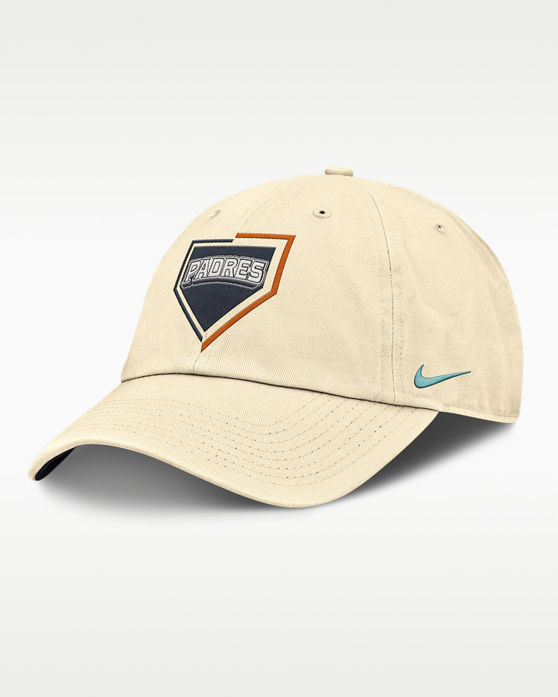 San Diego Padres City Connect Club Men's Nike MLB Trucker Adjustable Hat 1