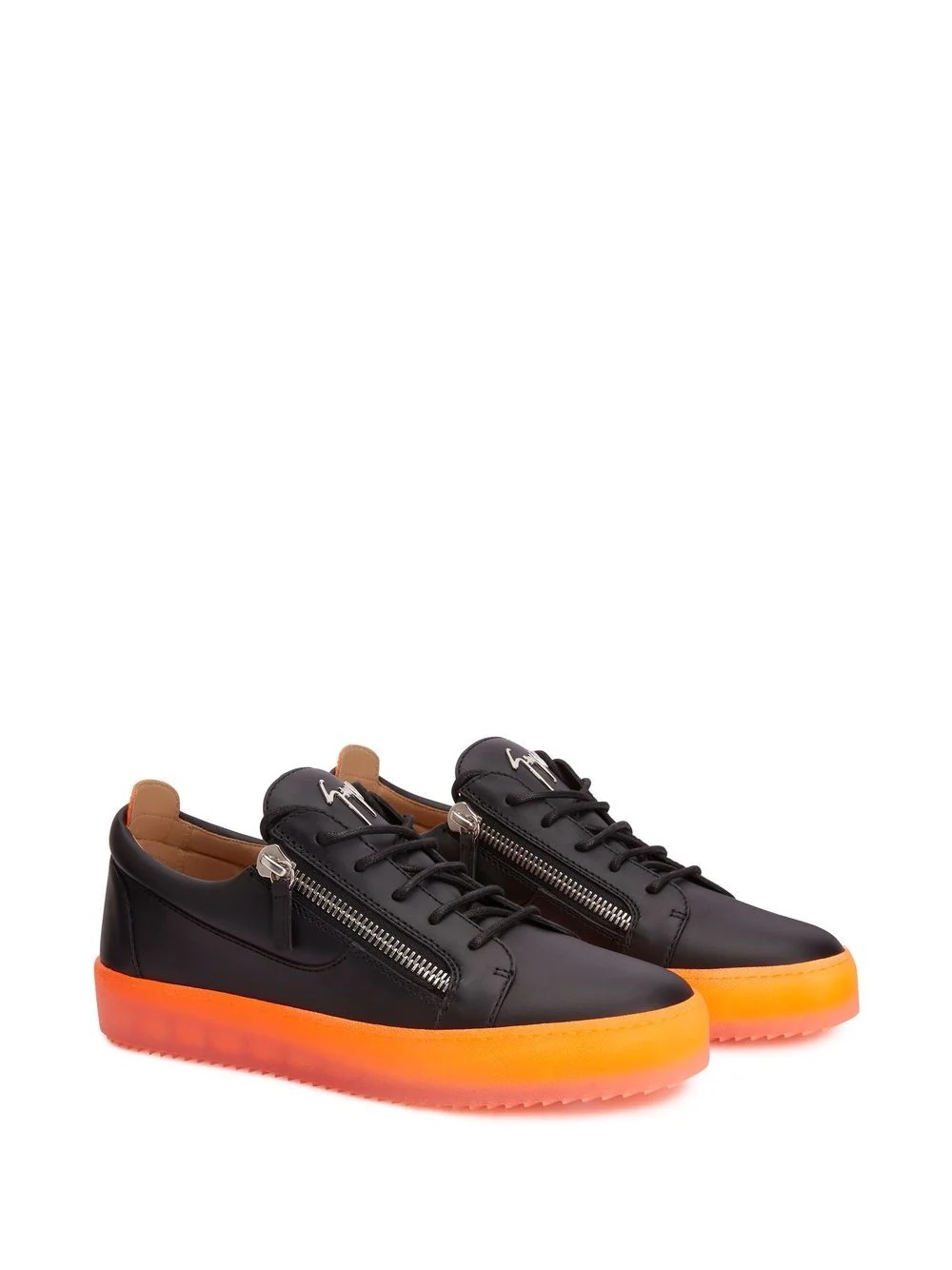 Frankie low-top leather sneakers - 2