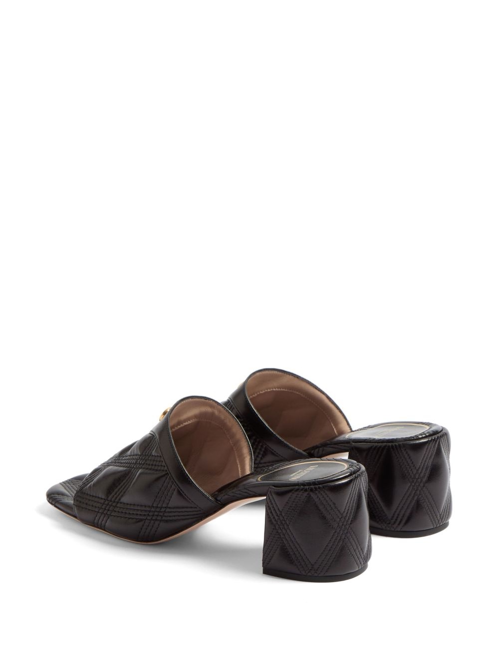 VLogo Signature quilted sandals - 3