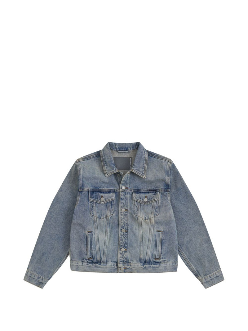 straight-fit denim jacket 1