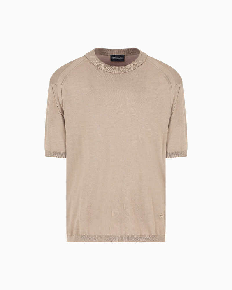 ASV LYOCELL-BLEND PLAIN-KNIT JUMPER 1