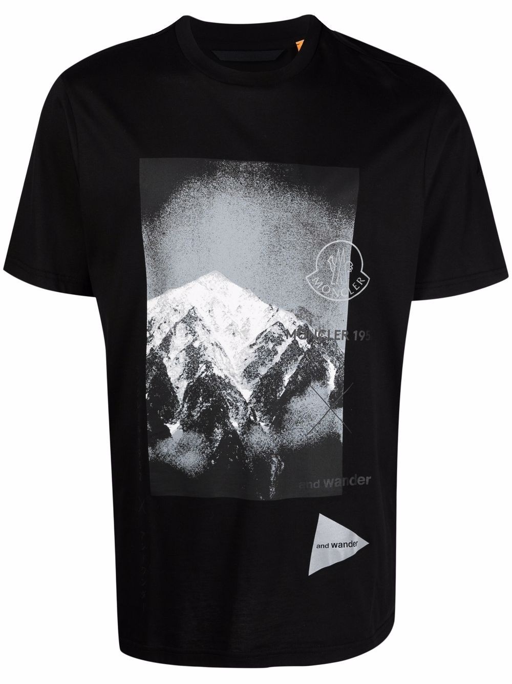 x and Wander 2 Moncler 1952 graphic-print T-shirt - 1