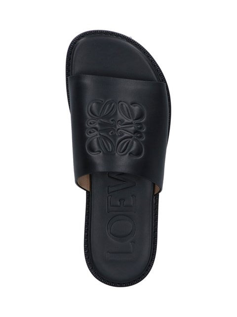 Loewe Paula's Ibiza Men "Anagram Flex" Slide Sandals - 5