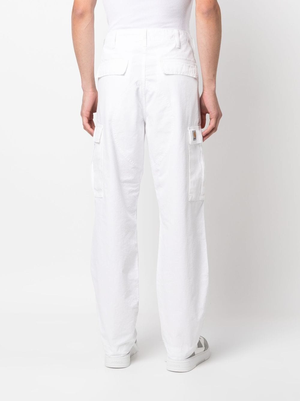 multi-pocket cotton cargo pants - 5