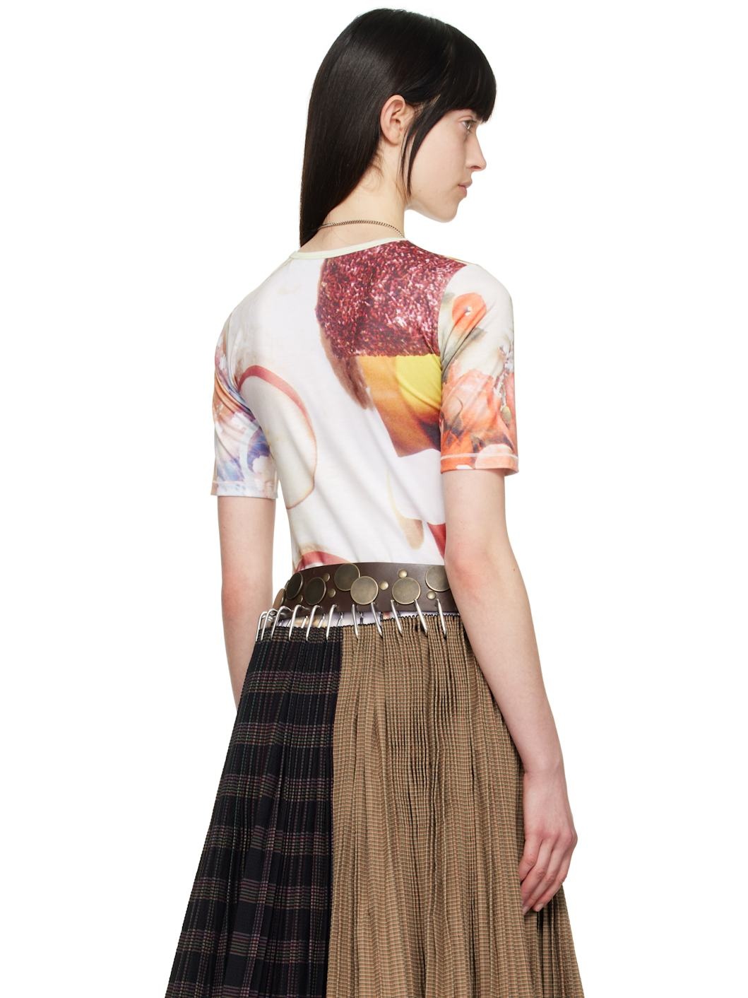 Multicolor 'Welcome Home' Short Sleeve Jersey T-shirt - 3