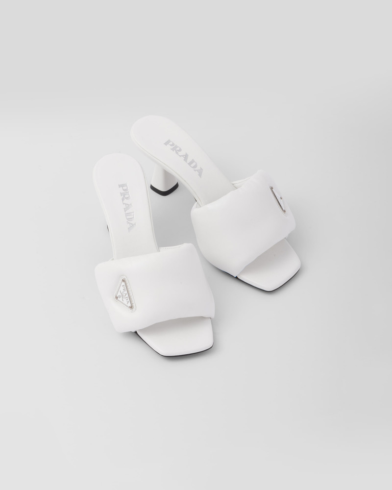 Soft padded nappa sandals 4