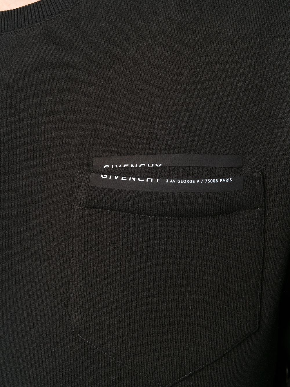 logo patch pocket sweatshirt - 5