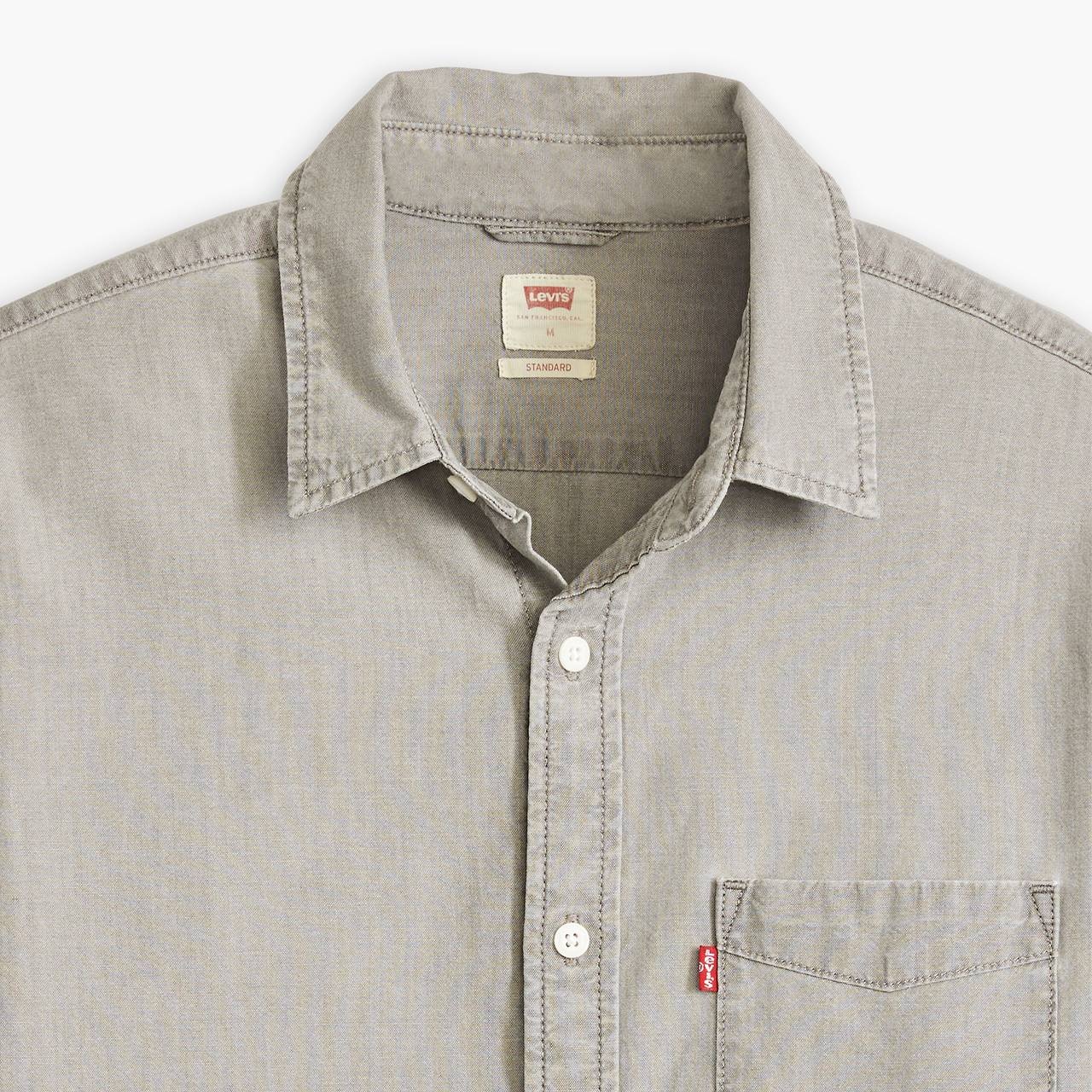 CLASSIC ONE POCKET STANDARD FIT SHIRT - 4