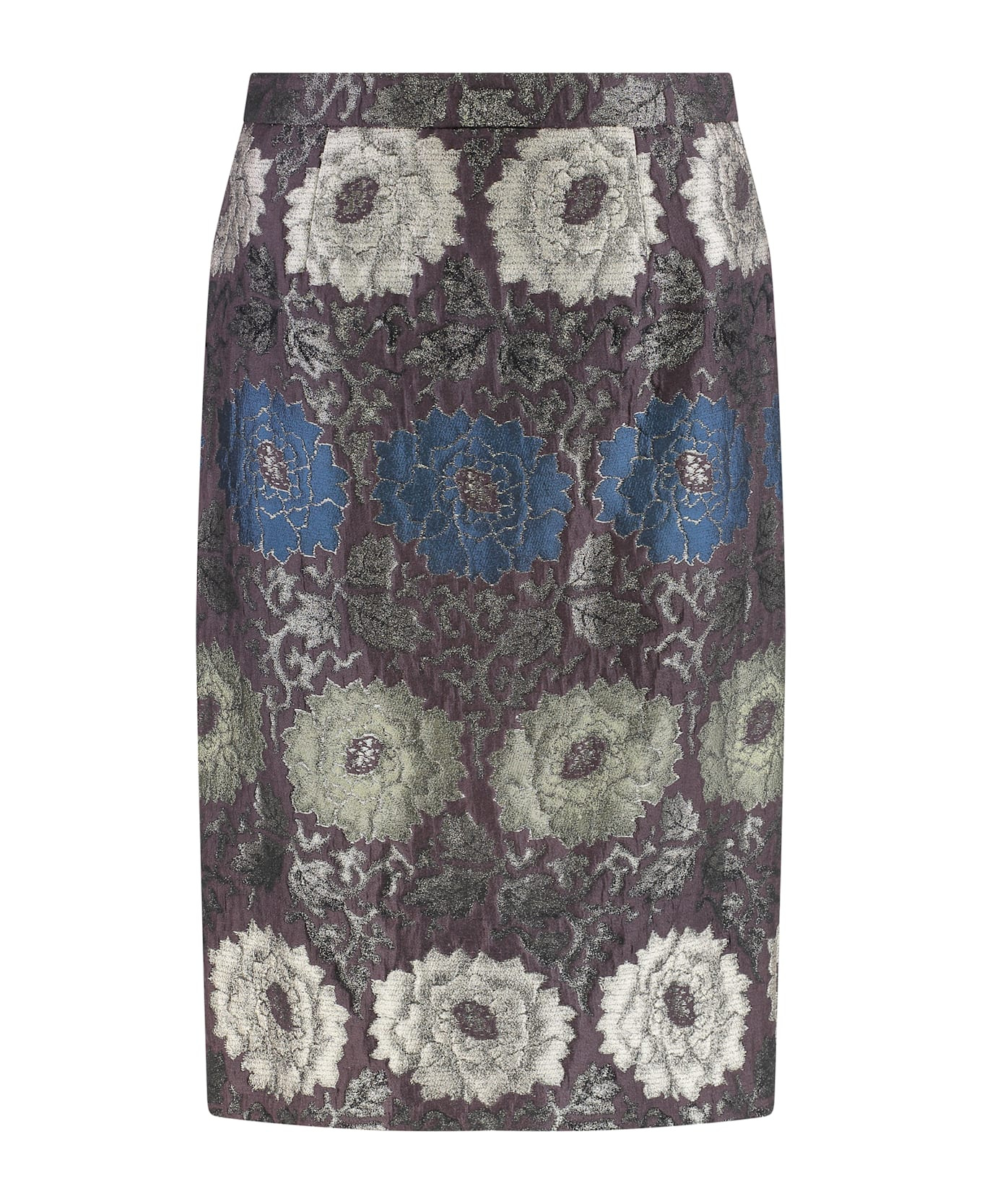 Silk Blend Skirt - 1