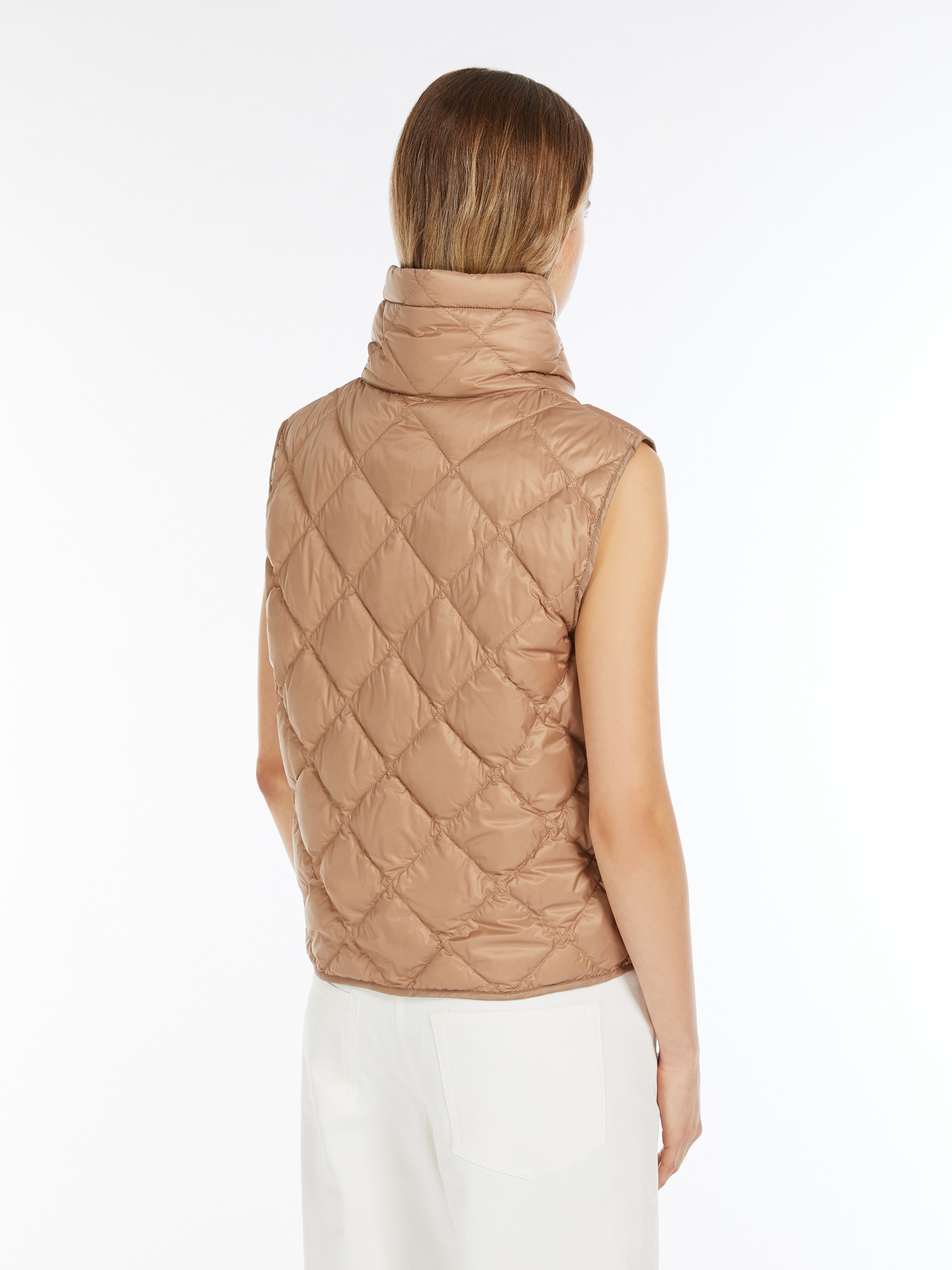 TREGIC Water-repellent canvas padded gilet - 4