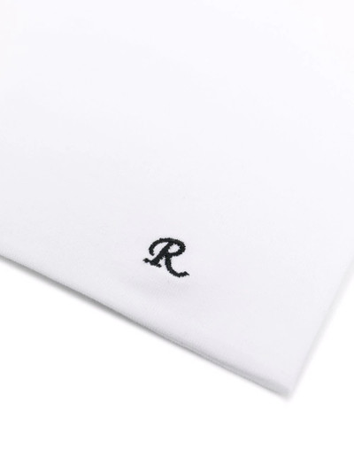 Raf Simons embroidered-logo scarf outlook