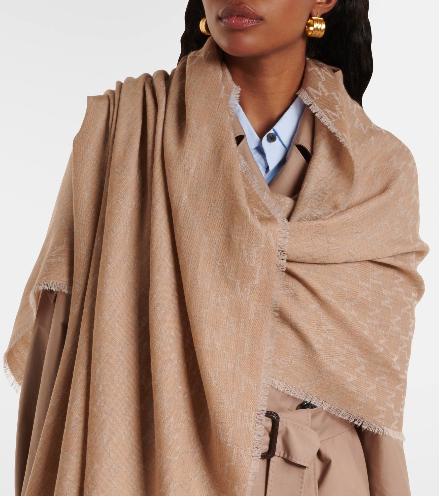 Virgin wool scarf - 3
