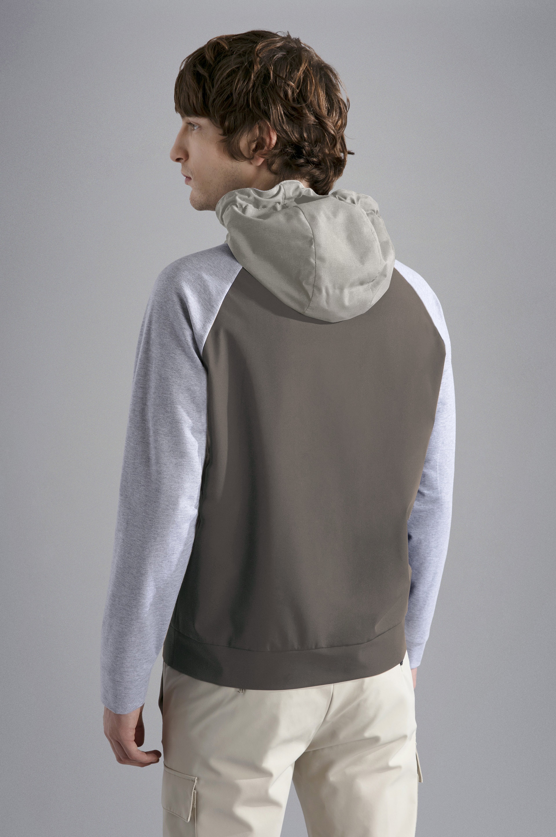 WOOL AND SILK HYBRID JACKET - 3