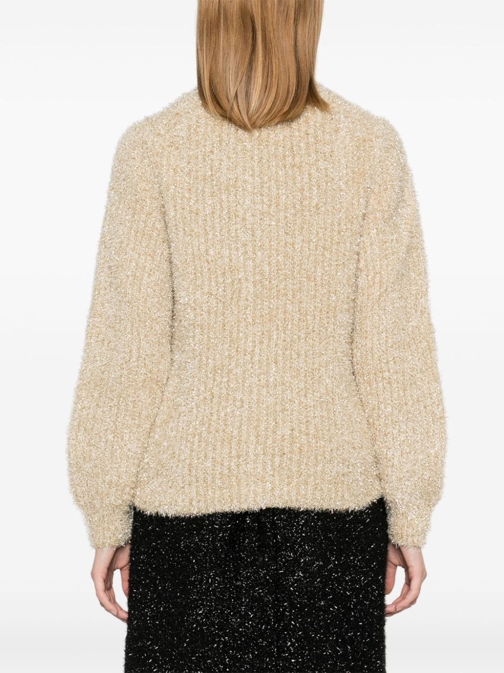 lurex cardigan - 4