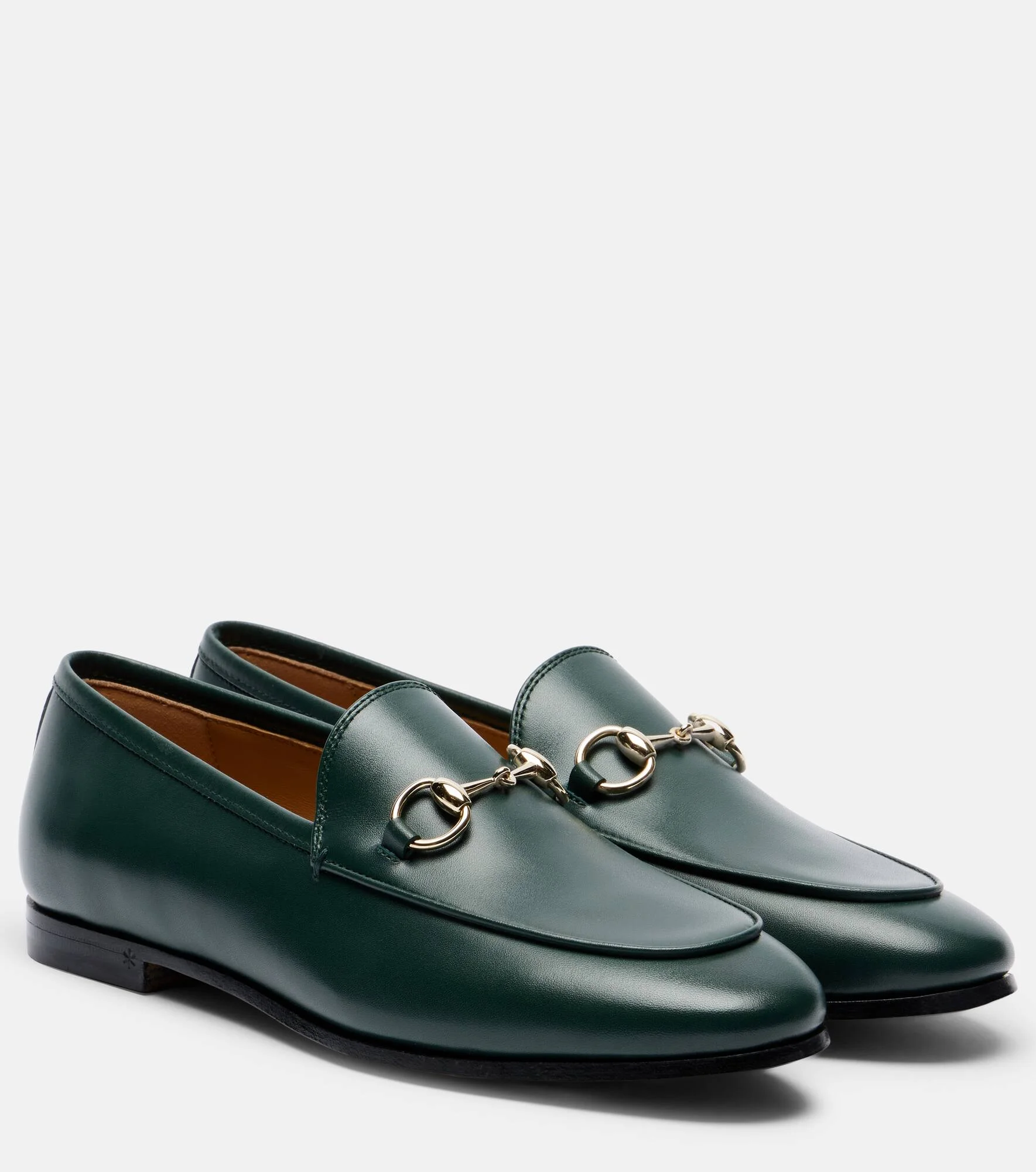 Horsebit leather loafers - 1
