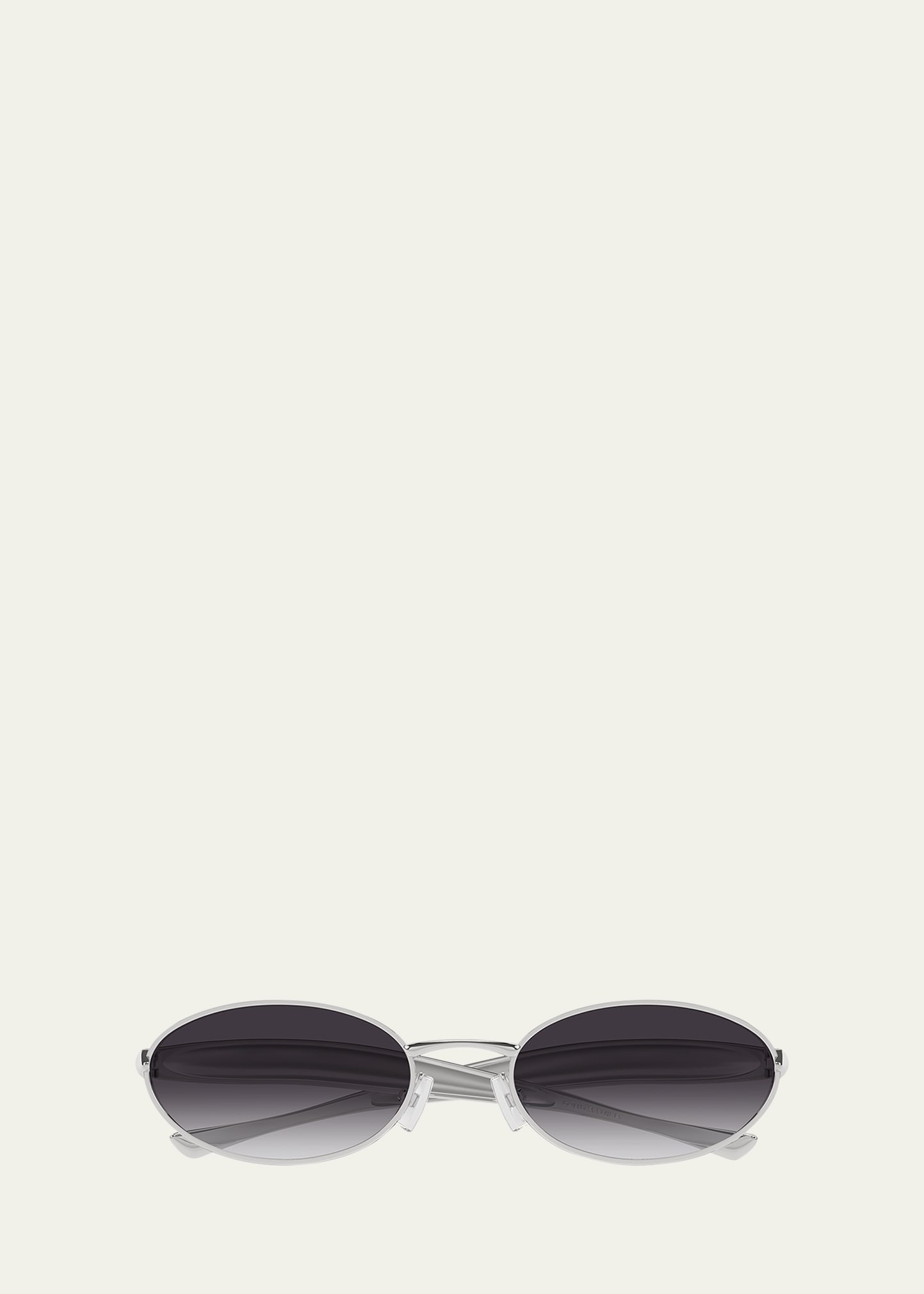 Sardine Logo Engraved Metal Sunglasses - 1