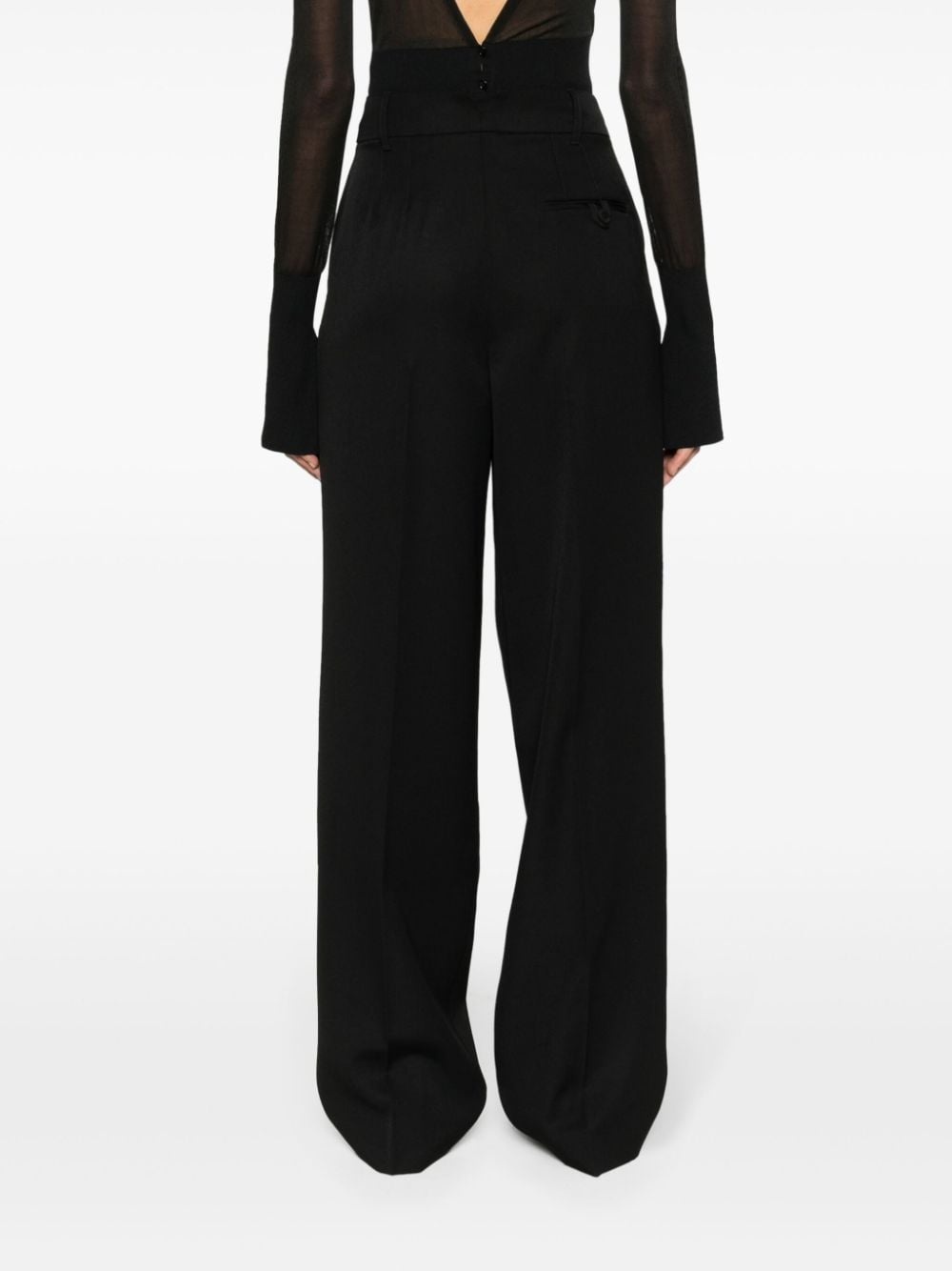 Le Pantalon Titolo wool trousers - 4
