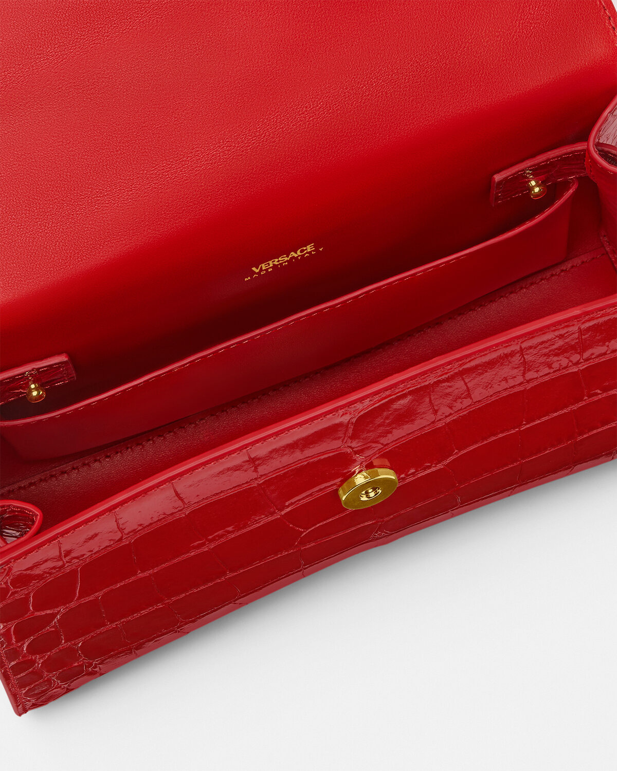 Croc-Effect Medusa '95 Handbag - 4