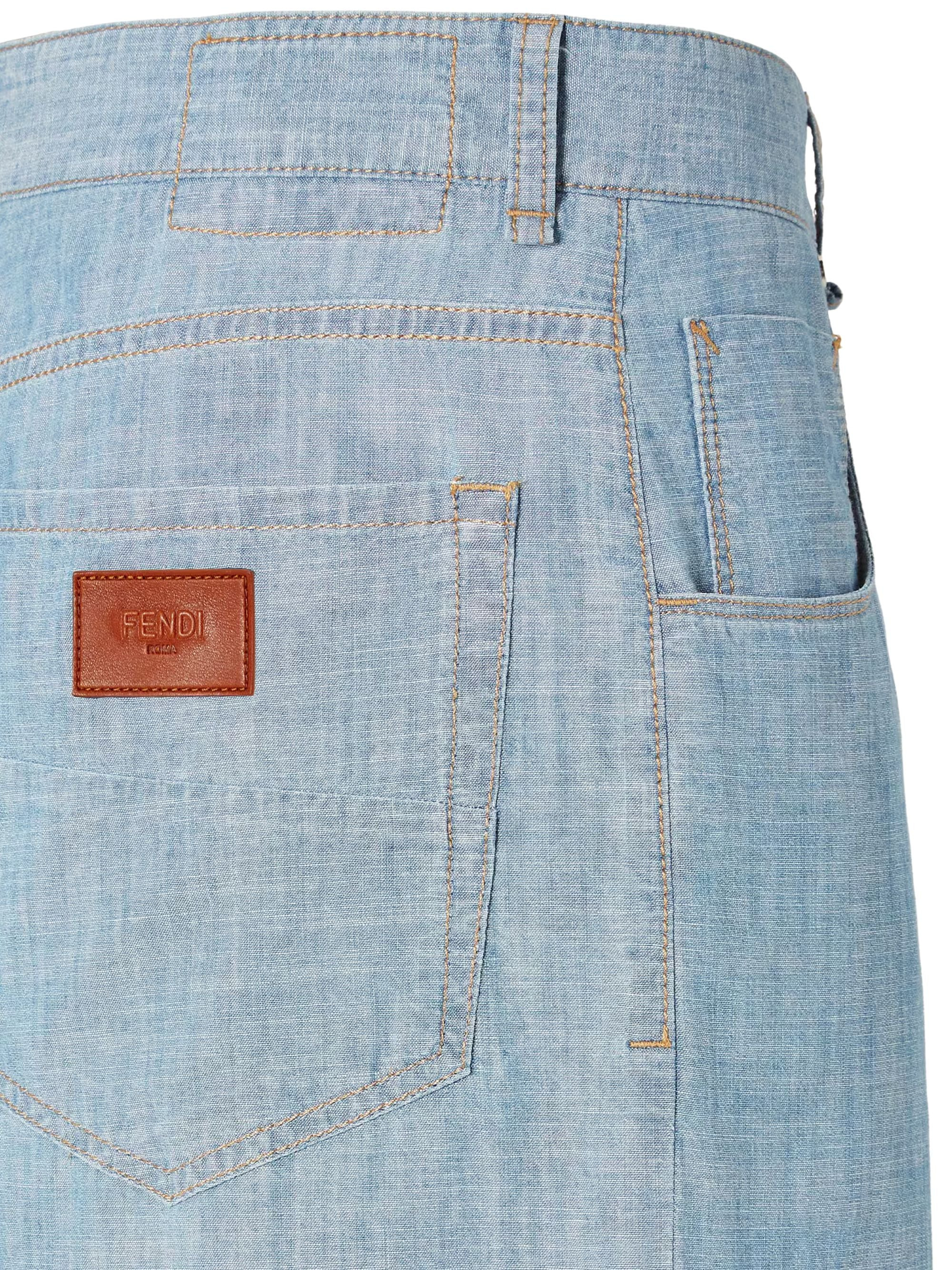 Fendi Men Long Jeans - 3