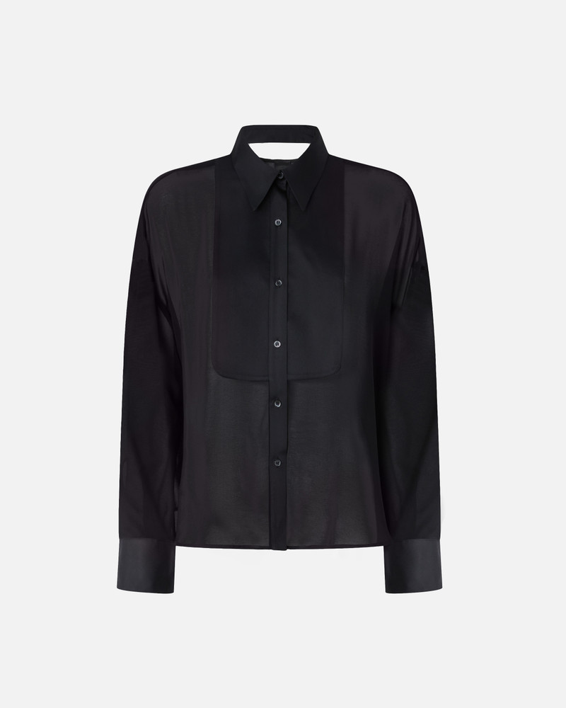 GEORGETTE AND SATIN SHIRT 1