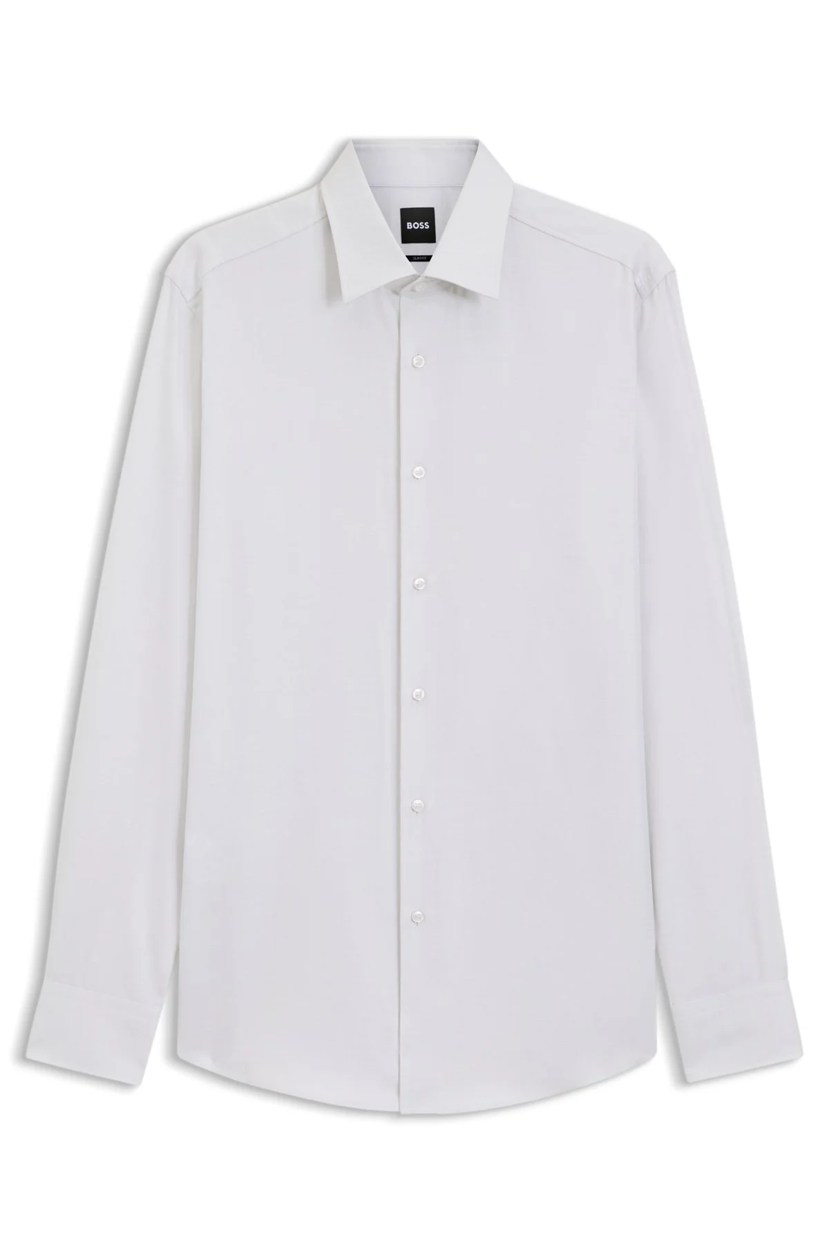 SLIM-FIT SHIRT IN REFINED ITALIAN COTTON - 1