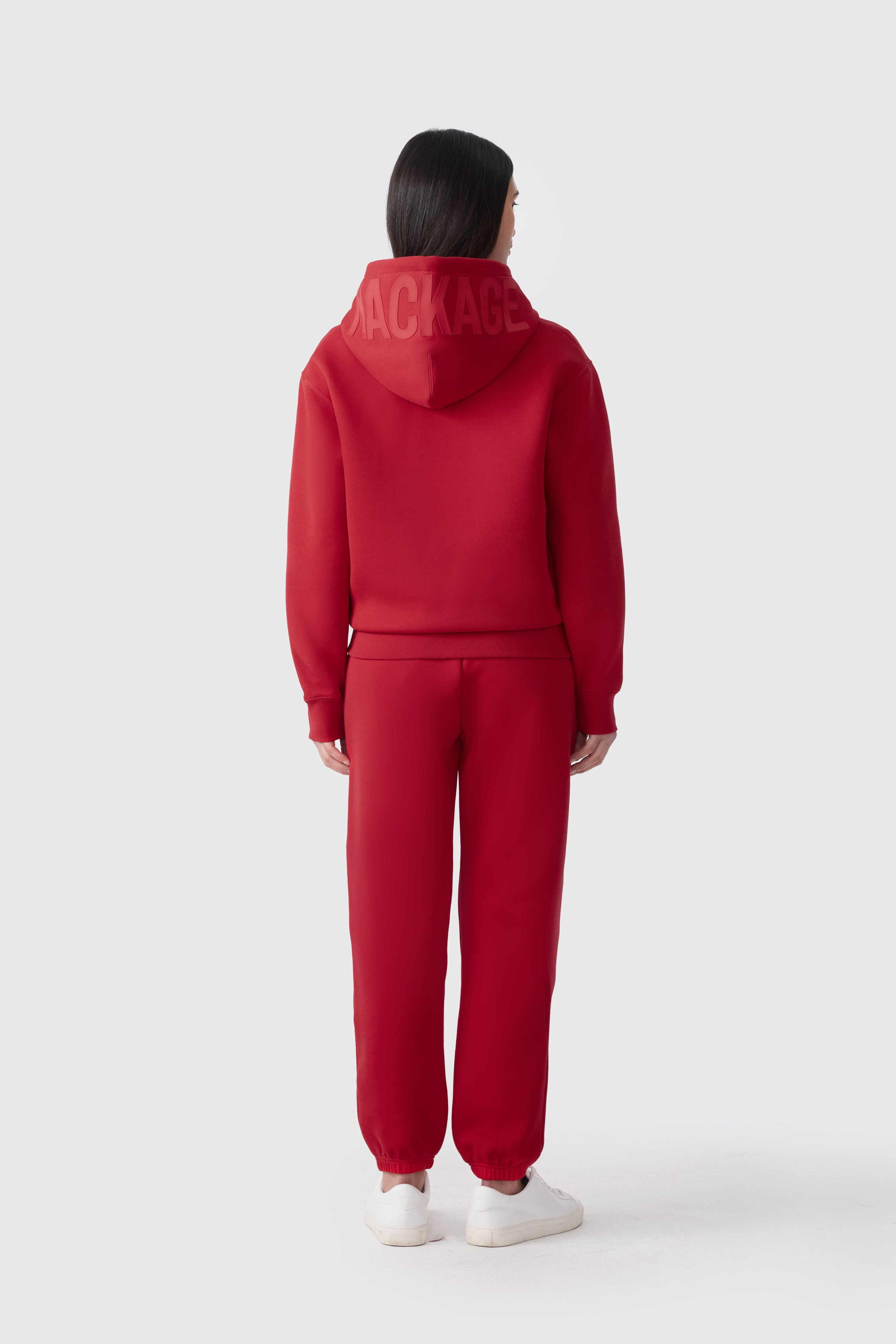 ZOSIA Double-Face Jersey Logo Hoodie - 5