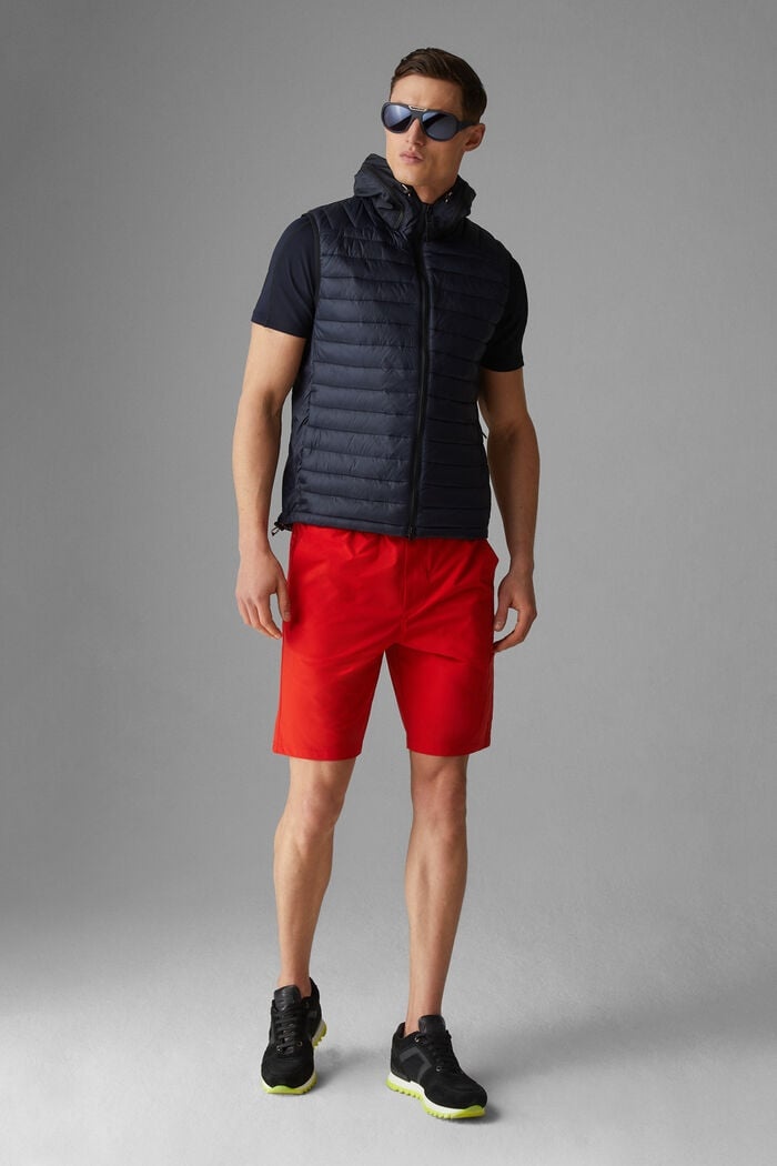 Casan Quilted vest in Navy blue - 4