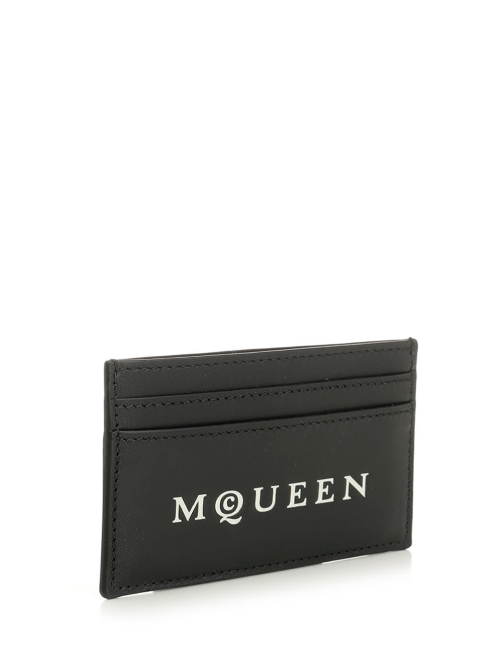 Mcqueen Card Case Wallets Black - 2