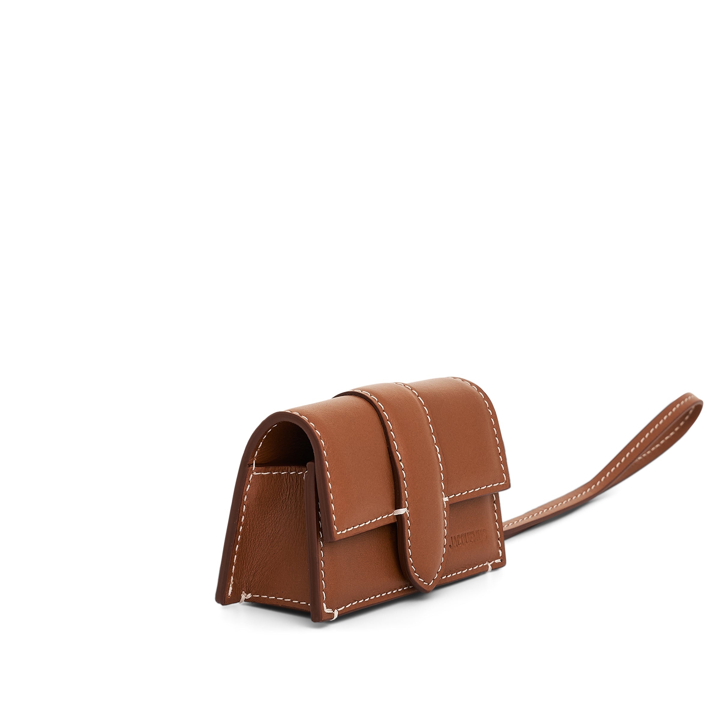 Le Porte Bambino Leather Pouch in Light Brown 2 - 2