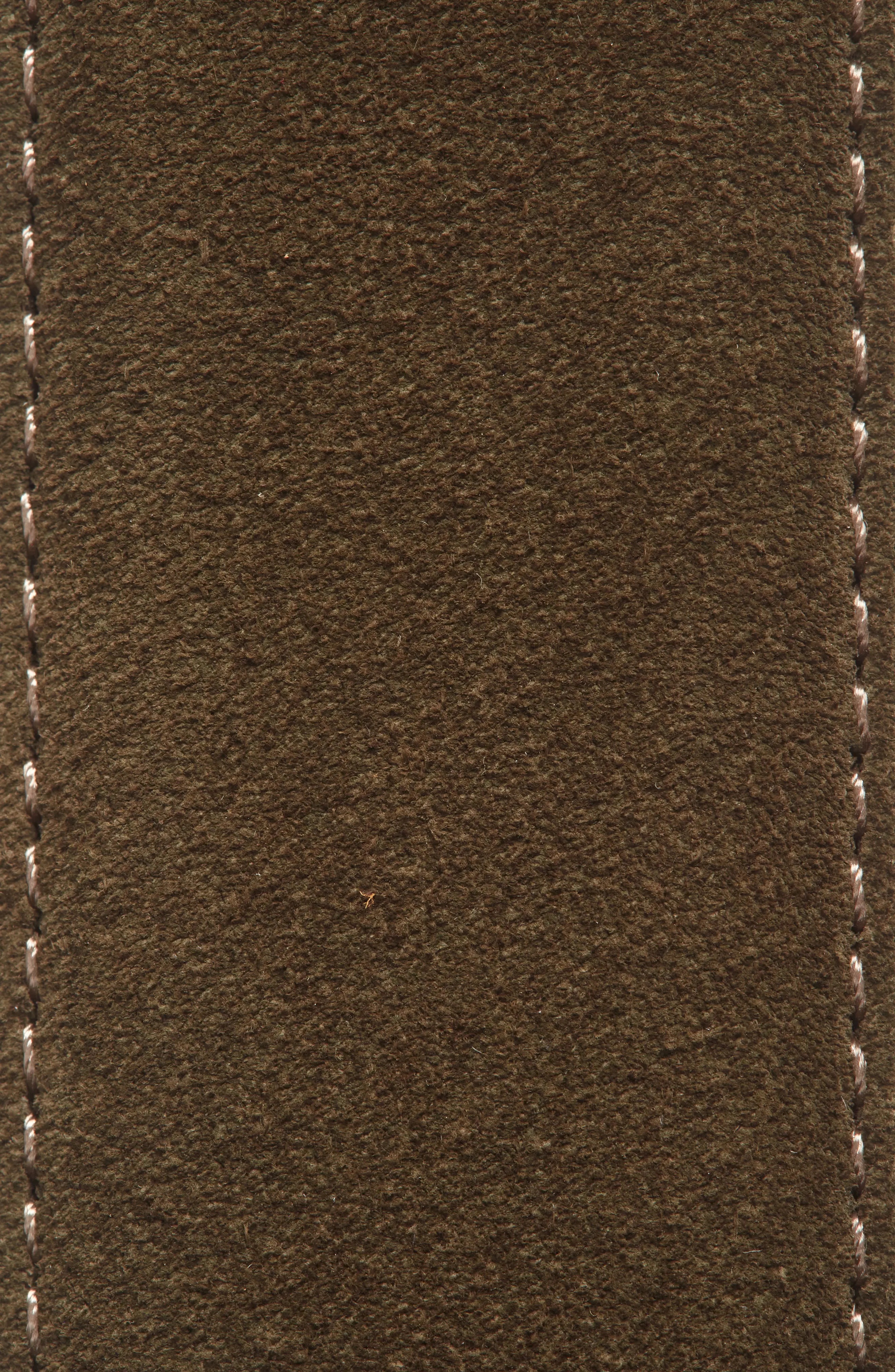 Suede Calfskin Leather Belt - 2