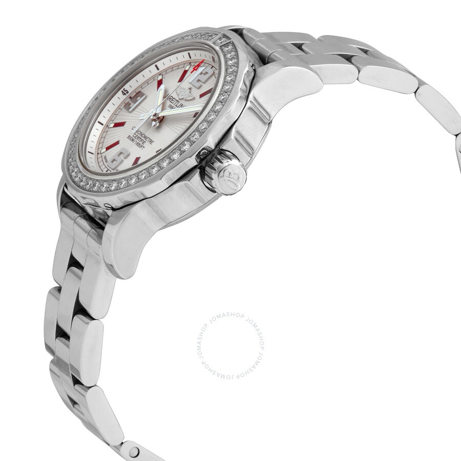 Breitling Colt Quartz Diamond Silver Dial Ladies Watch A7738753/G761.158A - 2