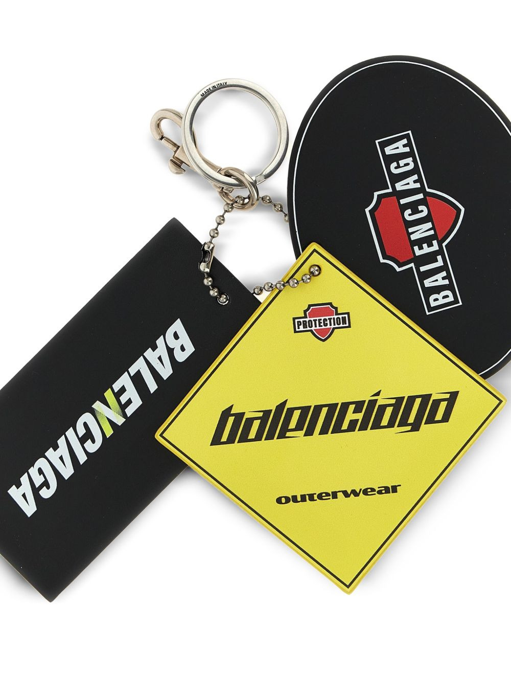 three-tag keyring - 3