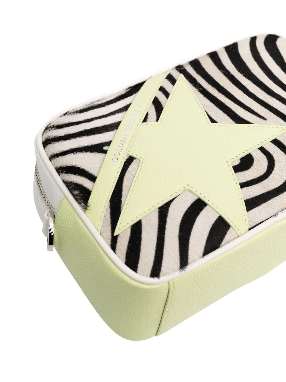 Star zebra-print crossbody bag - 4