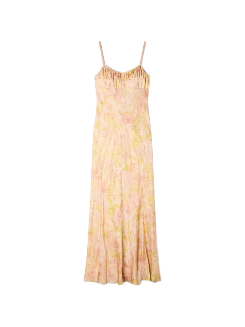 floral print maxi dress - 1
