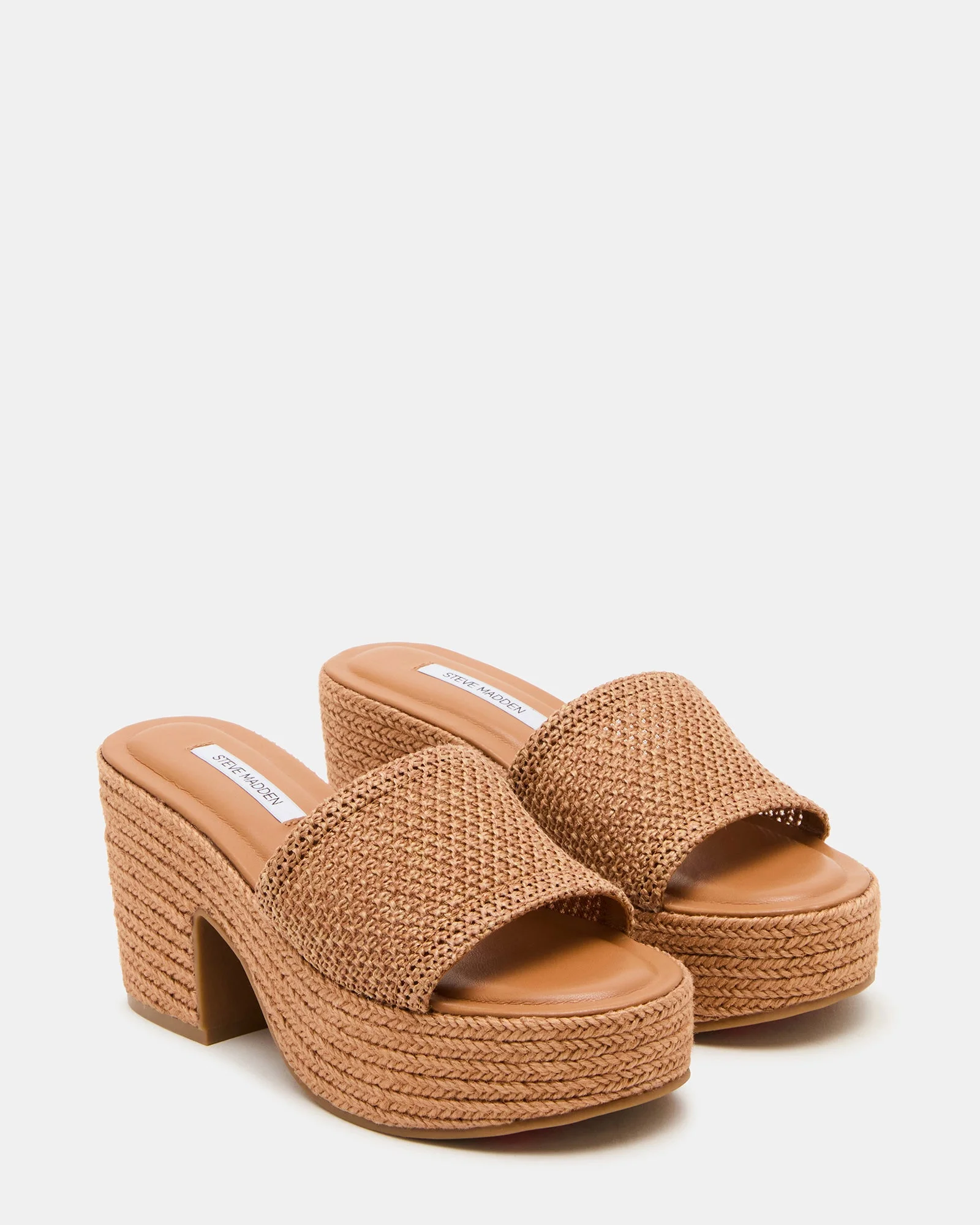 TRIPPY COGNAC RAFFIA - 1