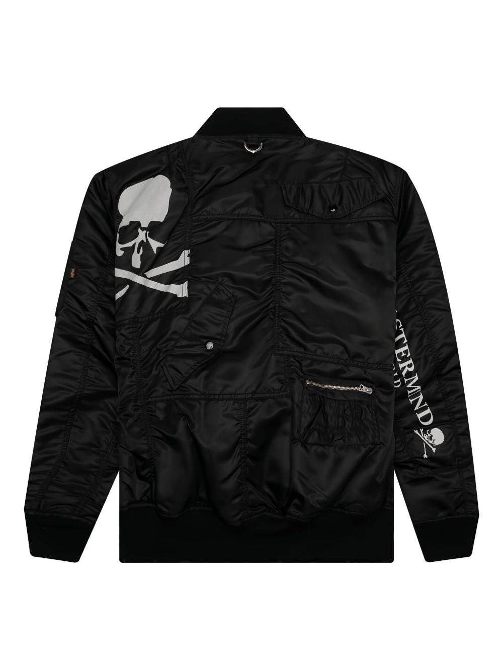 x Alpha Industries skull-patch MA-1 bomber jacket - 2