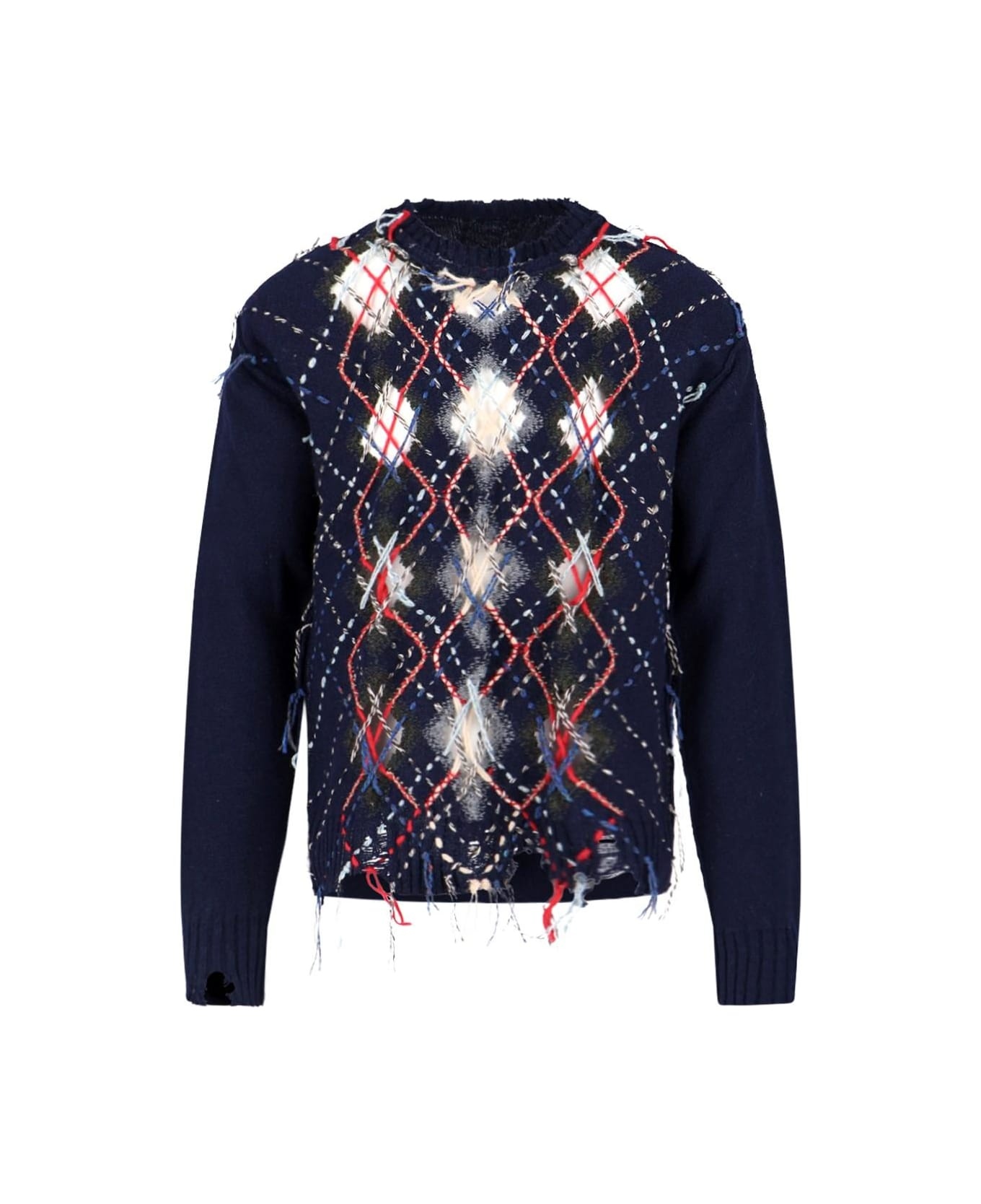 Fringed Detail Sweater - 1