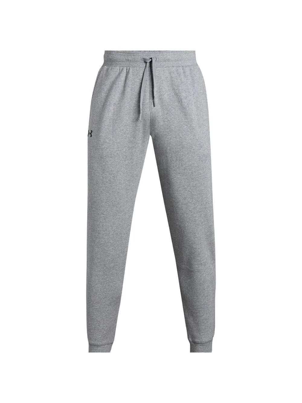 drawstring fleece track pants - 1