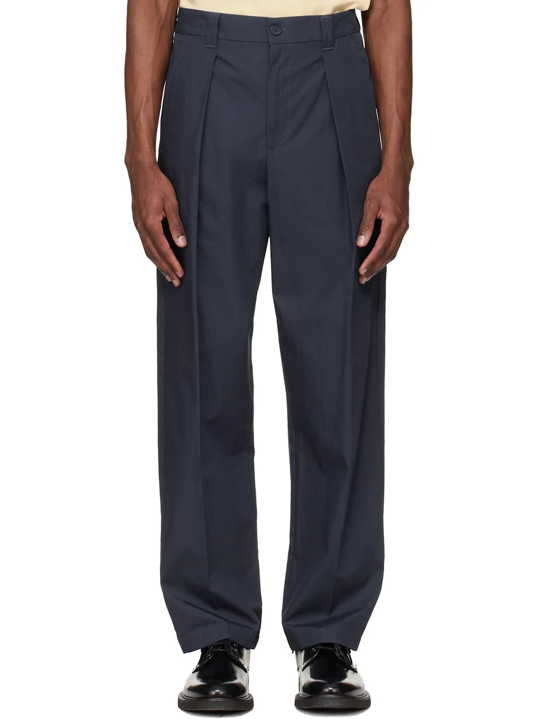 Navy Renato Trousers - 1