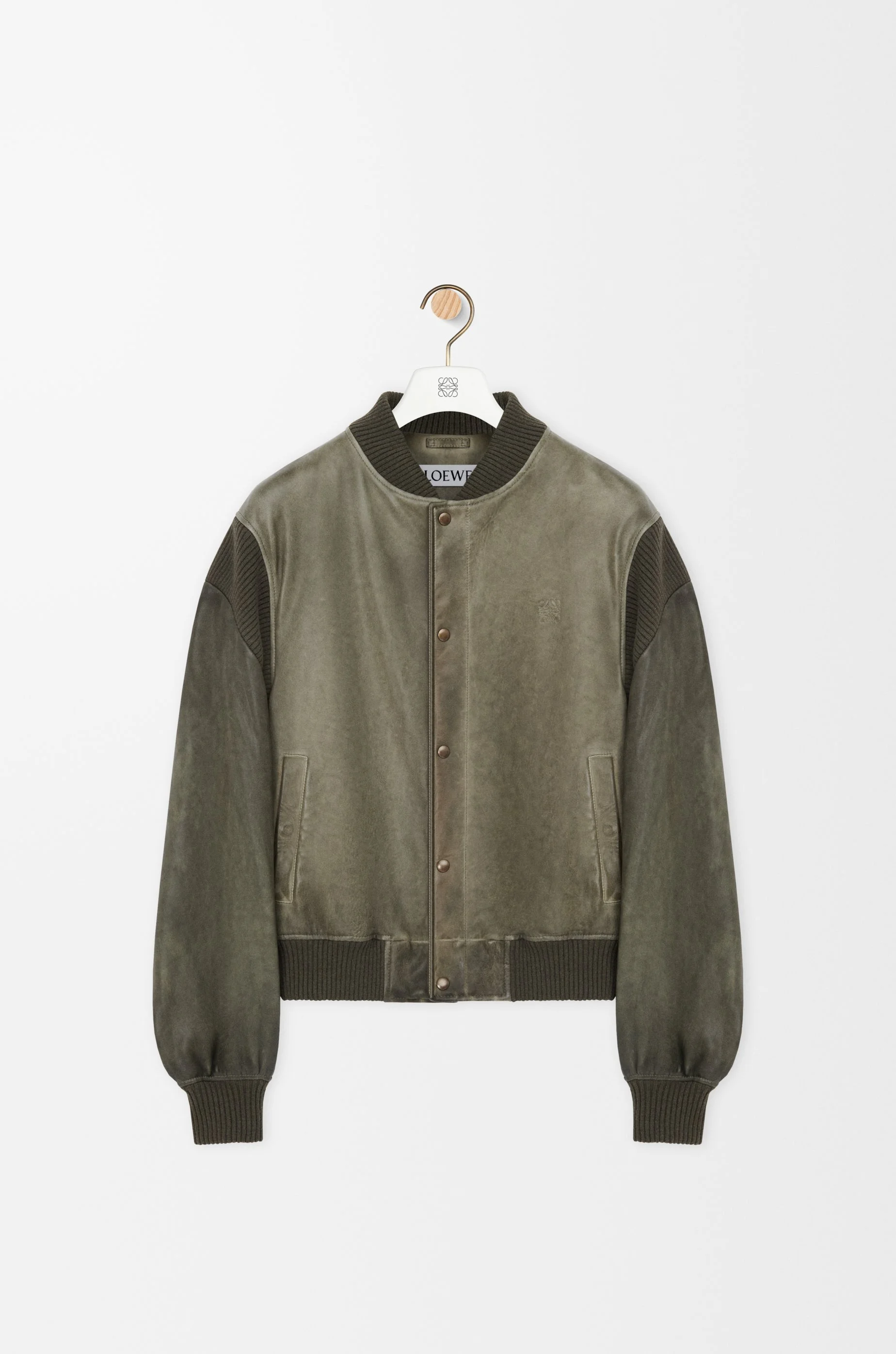 Bomber jacket in nappa lambskin - 1