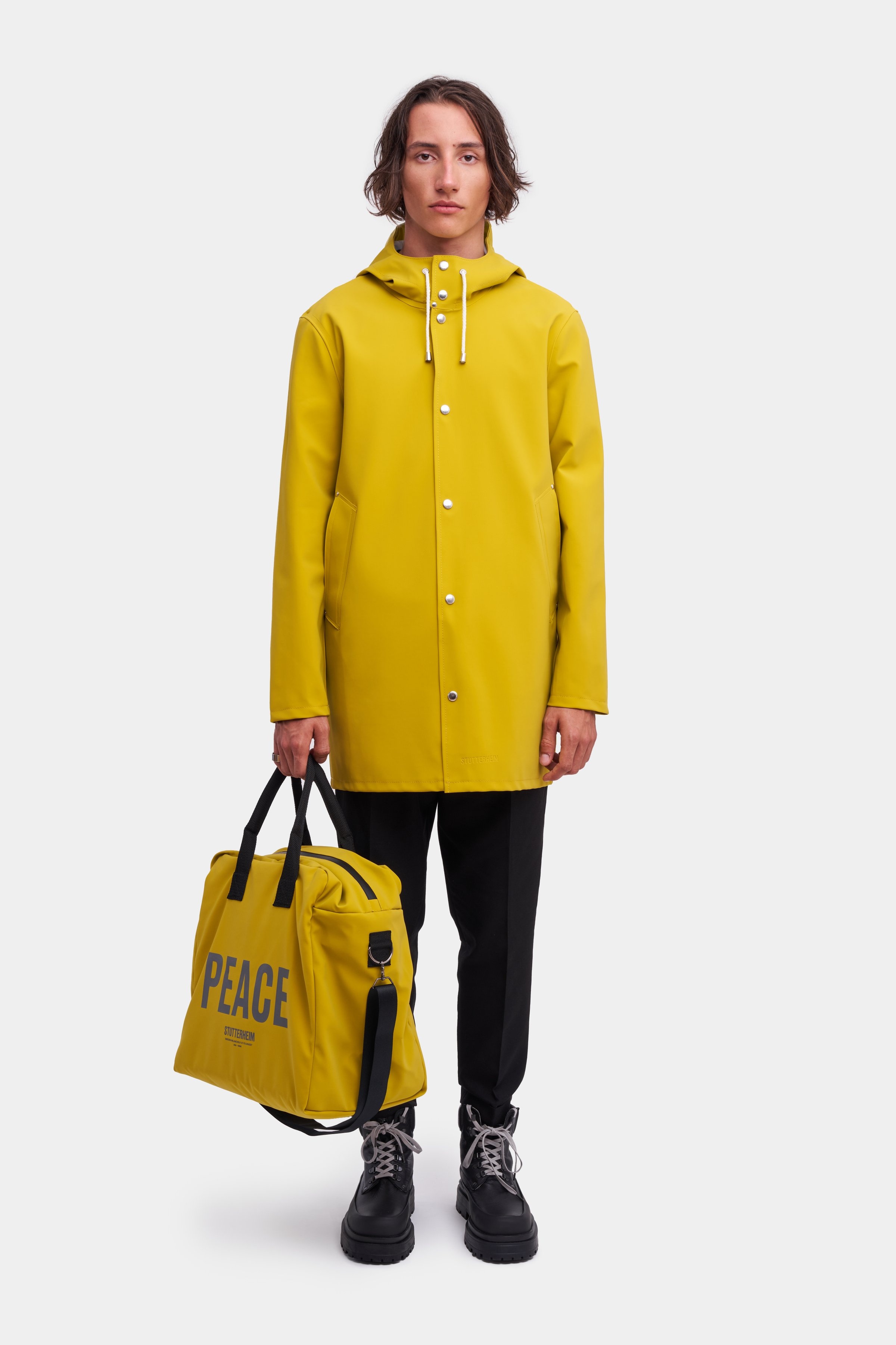 Stockholm Matte Raincoat Gold - 2