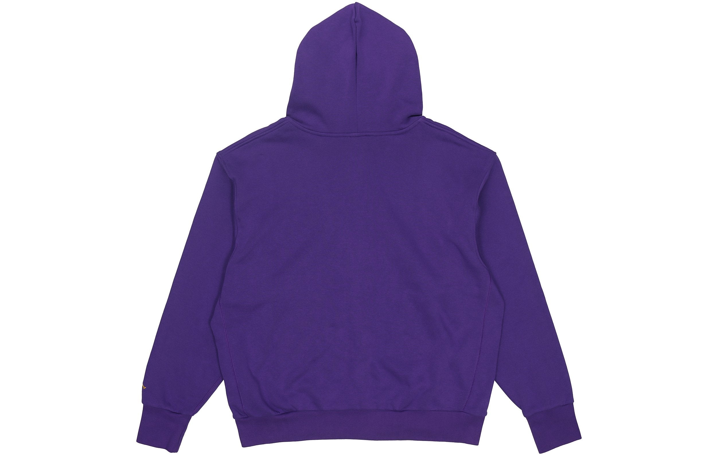 Men's Jordan NBA Los Angeles Lakers Long Sleeves Hooded Zipper Cardigan Fleece Jacket Purple DB1880- - 2
