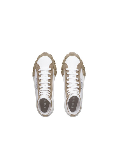 Prada Gabardine high-top sneakers outlook